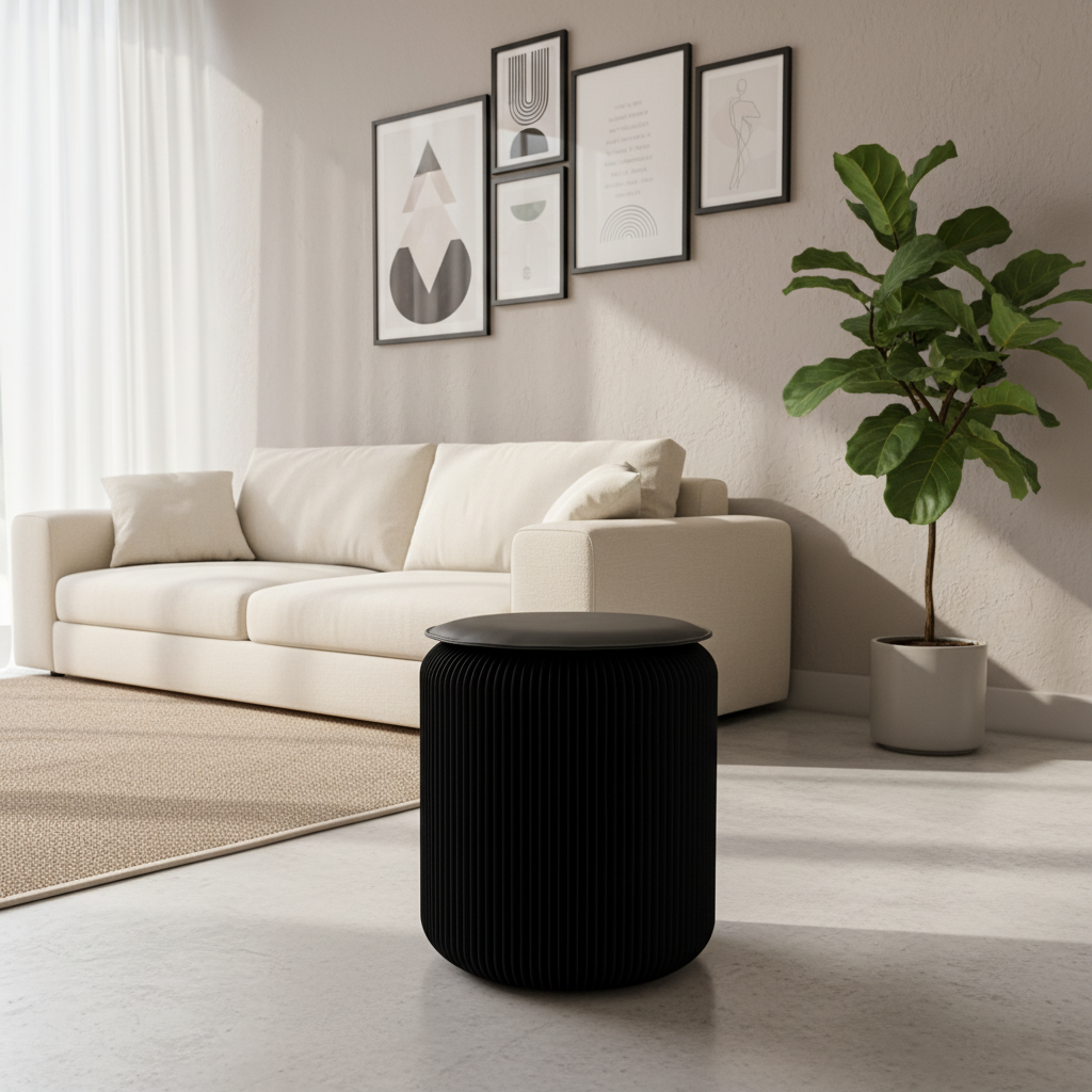 Lyveo PAPLI Papierhocker aus Papier - Faltbar