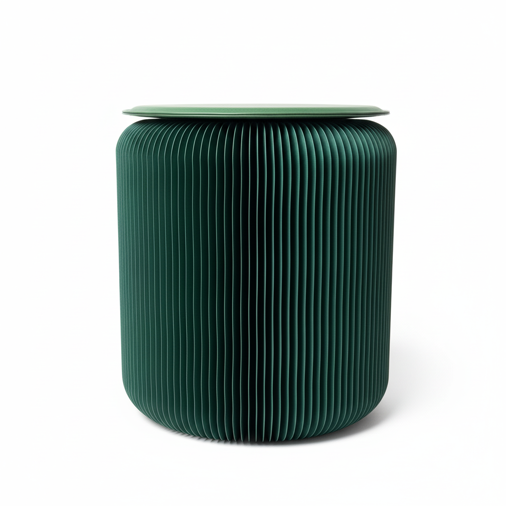 Lyveo PAPLI Papierhocker aus Papier - Faltbar